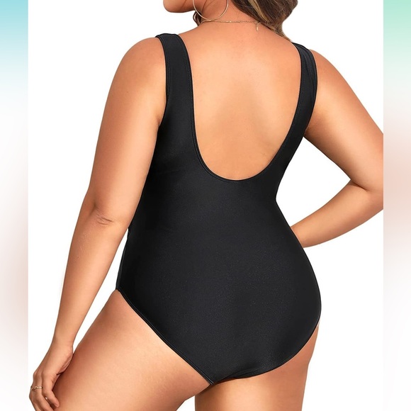 New. Daci Women Cutout One Piece Swimsuits Tummy Control Bathing Suit - Picture 3 of 3